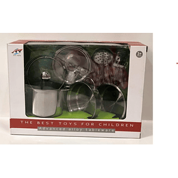 Ollas y utensilios de acero