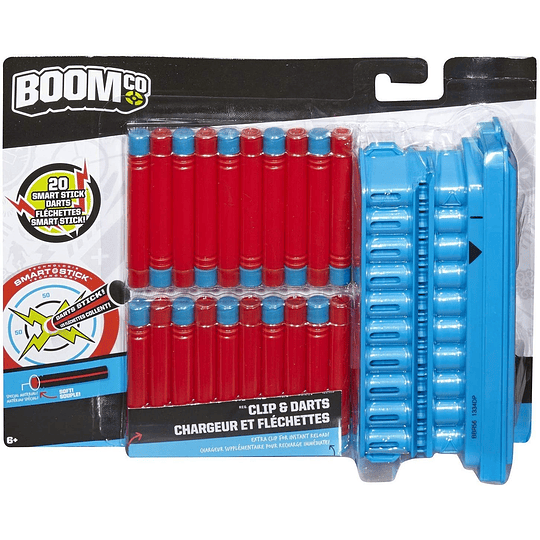  BOOMCO - Cargador Y Dardos (Mattel)