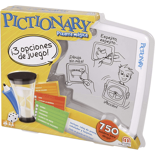 Pictionary Pizarra magica Game de Mattel 