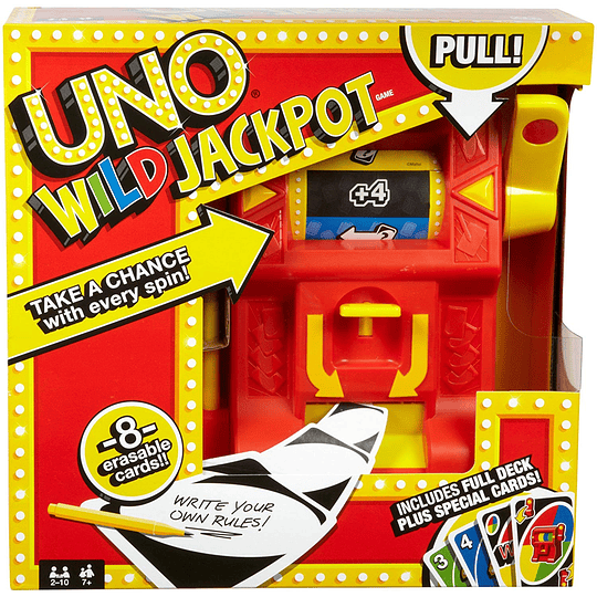 Uno Wild Jackpot Mattel