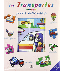 Puzzle enciclopedia Los Transporte Tapa dura