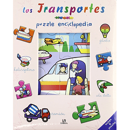 Puzzle enciclopedia Los Transporte Tapa dura