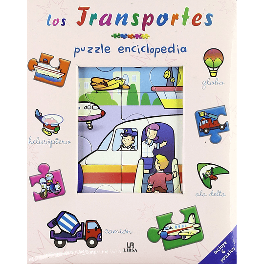 Puzzle enciclopedia Los Transporte Tapa dura