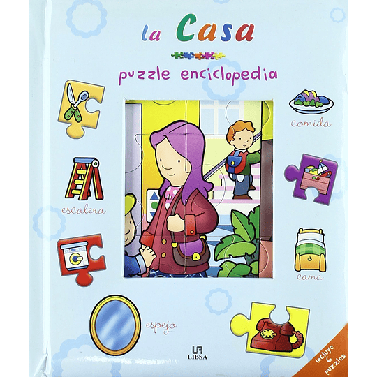 Puzzle Enciclopedia La Casa tapa dura