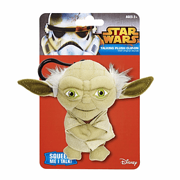 Yoda llavero peluche 11 cm con sonido Star Wars 