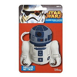 R2-D2 Llavero de peluche 11 cm con sonido Star Wars 