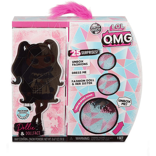 Dollie y Dollface Lol Surprise O.M.G Winter Disco 