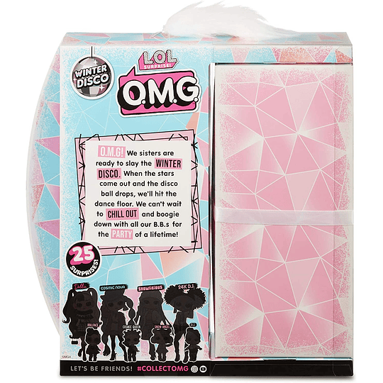 Snowlicious y Snow Angel Lol Surprise O.M.G Winter Disco