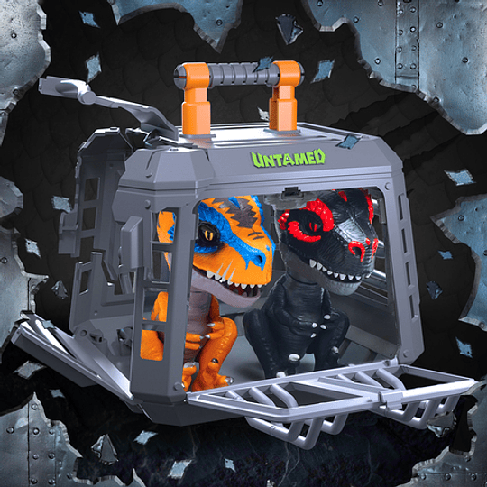 Fingerlings T- Rex Code Red Plus Cage