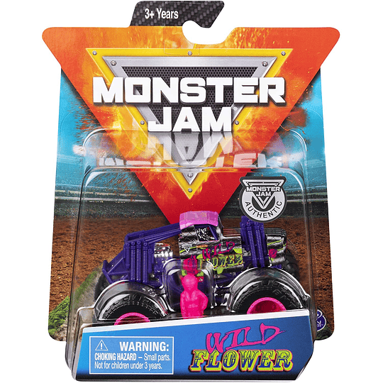 Monster Jam Wild Flower Escala 1:64