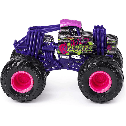Monster Jam Wild Flower Escala 1:64