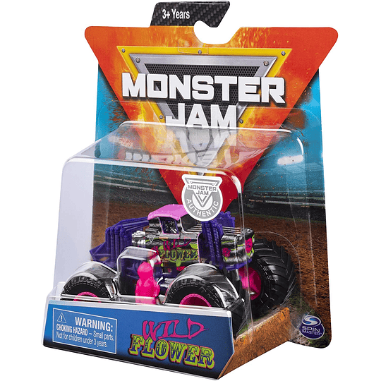 Monster Jam Wild Flower Escala 1:64