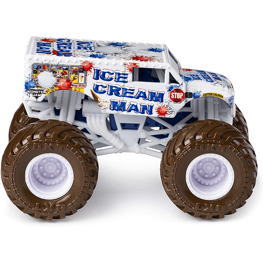  Monster Jam Ice Cream Man escala 1:64