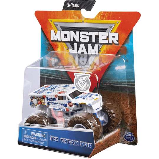  Monster Jam Ice Cream Man escala 1:64