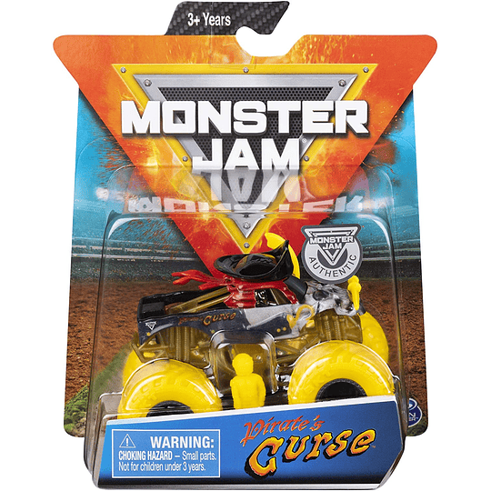  Monster Jam Pirate´s Curse escala 1:64