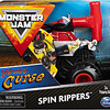 Monster Jam Pirate´s Curse Spin rippers escala 1:43