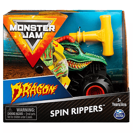 Monster Jam Spin Rippers Dragon Monster Truck 1:43 escala