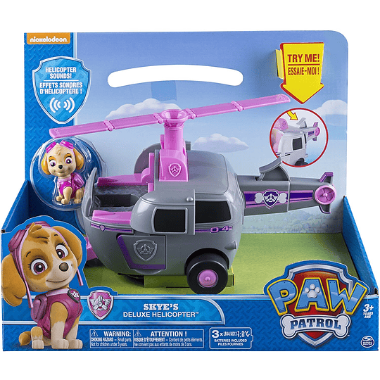  Paw Patrol – Skye de Deluxe helicóptero