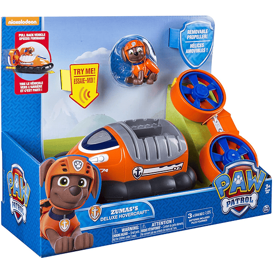 Paw Patrol Zuma Deluxe Hovercraft