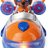 Paw Patrol Zuma Mighty Pups Super Paws vehículo de lujo con luces y sonidos