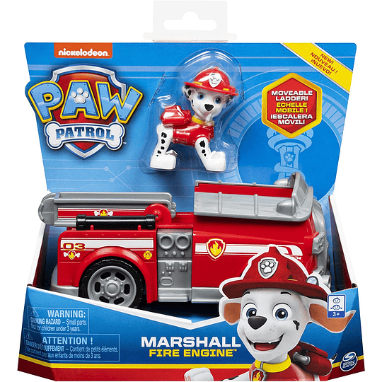 Marshall Camión de Bomberos Paw Patrol 