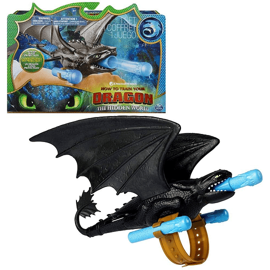 Dragons, Toothless Lanzador De Muñeca