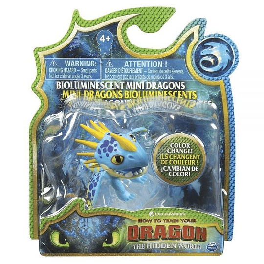 Dragons Stormfly minifiguras Cambian de Color con el agua