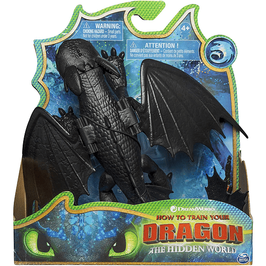 Dragons Chimuelo Figura Articulada Dreamworks 
