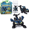 Dragons Toothless minifiguras Cambian de Color con el agua
