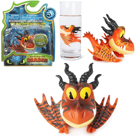 Dragons Hookfang minifiguras Cambian de Color con el agua