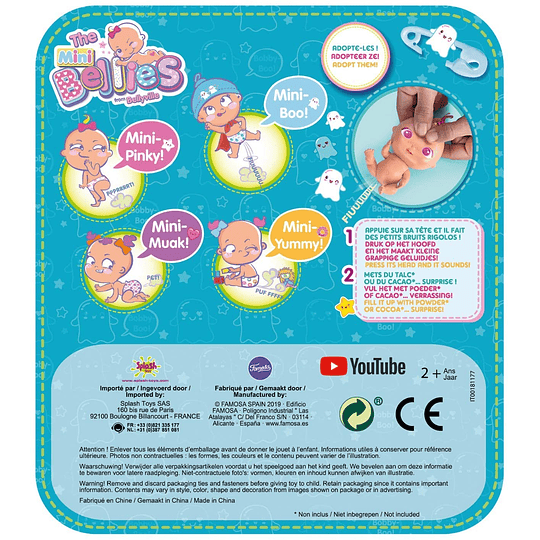 Mini Boby-Boo The Bellies Famosa