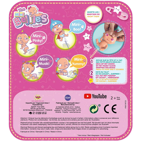 Mini Pinky-Twink The Bellies Famosa 