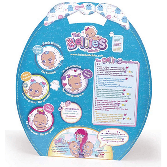 Bobby-Boo, muñeco Interactivo The Bellies Famosa