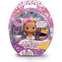 Kuki Cute Muñeco Interactivo Multicolor The Bellies Famosa