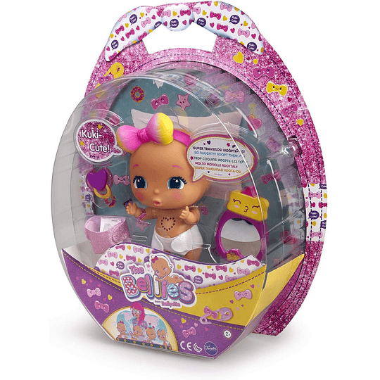 Kuki Cute Muñeco Interactivo Multicolor The Bellies Famosa