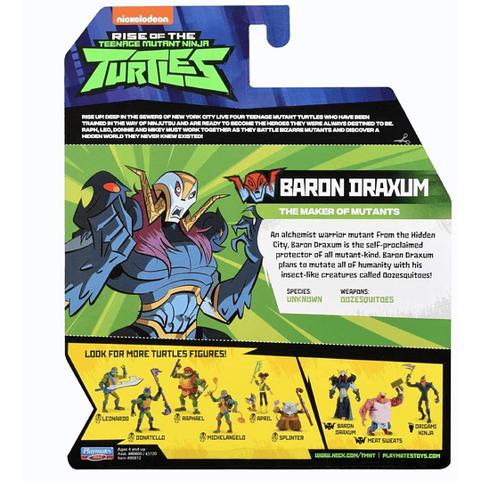 Baron Draxum Tortugas Ninjas 