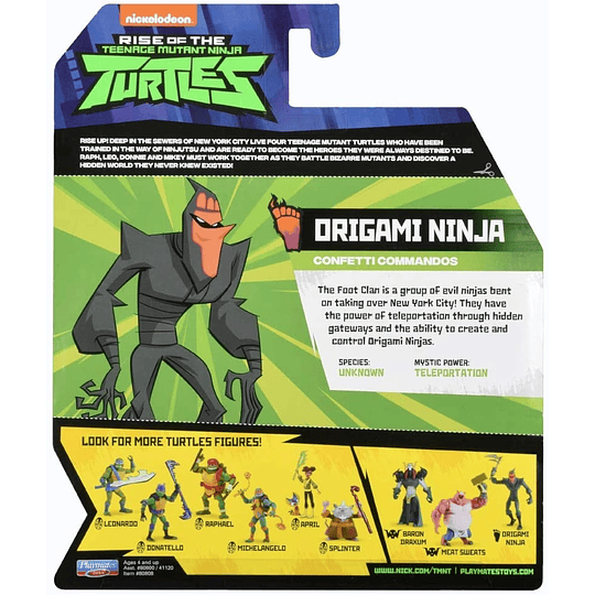  Origami figura Articulada Tortugas ninjas Mutantes