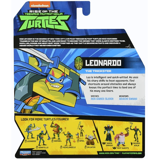 Leonardo figura Articulada Tortugas ninjas Mutantes