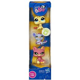  Littlest Pet Shop Pack de 3 #1560 #1561 #1563 Figuras de Colleccion 