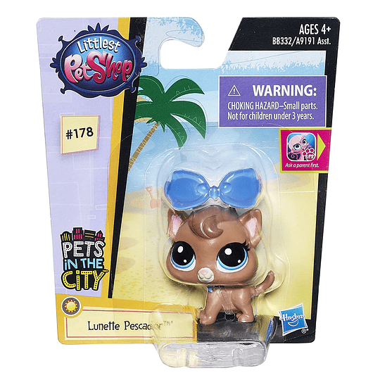 Littlest Pet Shop 178 Lunette Pescador