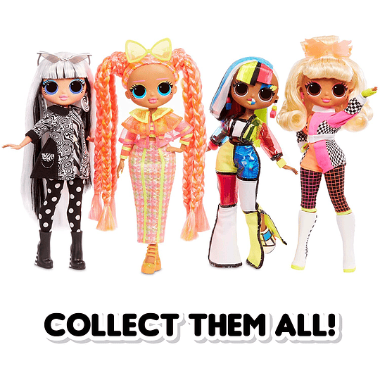 Groovy Babe Luces negras Lol 15 Surprise O.M.G Luminucente