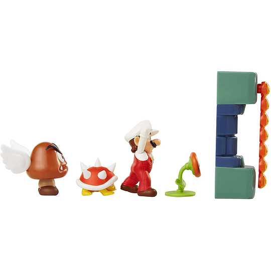 Super Mario Nintendo Lava Castle Diorama