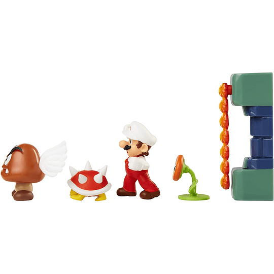 Super Mario Nintendo Lava Castle Diorama