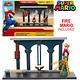  Super Mario Nintendo Lava Castle Deluxe Set de juego 7 Piesas