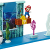 Super Mario juego submarino con ambientador interactivo