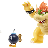 Bowser Vs Mario Diorama Super Mario Pack 3 Figuras