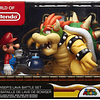 Bowser Vs Mario Diorama Super Mario Pack 3 Figuras