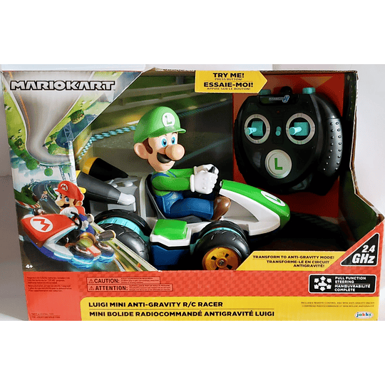 Luigi Mini Anti-Gravity Rc Racer 2.4Ghz Mario Kart 8 Auto Control Remoto