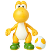 Yoshi Yellow Figura articulada con huevo color amarillo Super Mario