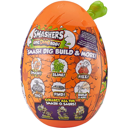 Dino Egg Huevo Gigante Smashers Zuru Collectibles Serie 3 